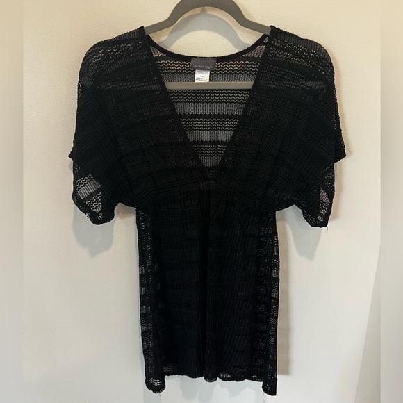 Jordan Taylor Bell-Sleeve Swim Cover-Up Tunic - Picture 6 of 9